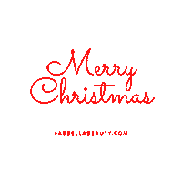 Christmas Holiday Sticker by Fab Bella Beauty