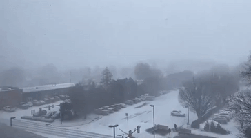 Snow Descends on Central Pennsylvania as 'Arctic Blast' Impacts US Northeast