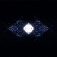 ericaofanderson blue trippy red white GIF