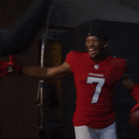 Rise Up Handshake GIF by Atlanta Falcons