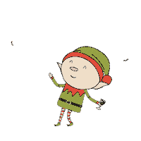 Christmas Elf Sticker by In Good Taste