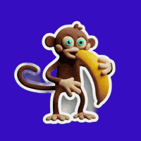 Hungry Monkey GIF
