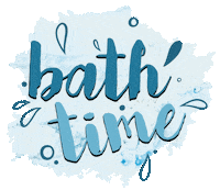 Badglueck bad bath time gemütlich badezimmer Sticker