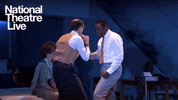 West End Fight GIF by National Theatre