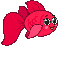 Sea Animals Fish Sticker by Tiny Minies