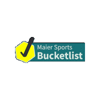 Bucketlist Sticker by maiersports