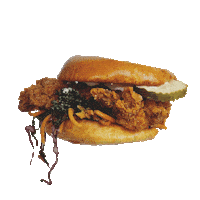 Chicken Burger Sticker