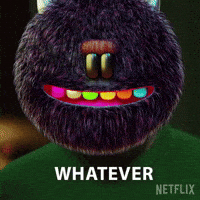 Bad Gif Whatever GIF by Bold Art Degens