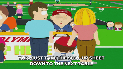 talking special olympics GIF by South Park 