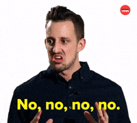 Dating No No No No GIF by BuzzFeed