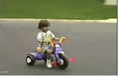 bike falling GIF