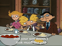 hey arnold nicksplat GIF