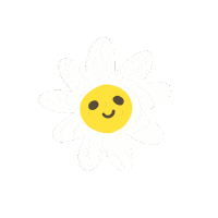 Happy Flower Sticker