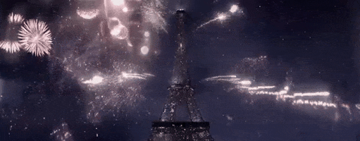Sparkle Paris GIF by Coral Garvey