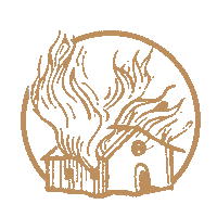 Like A House On Fire Sticker by Asking Alexandria