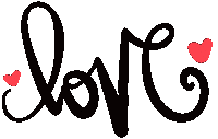 Text Love Sticker