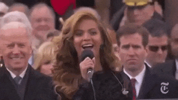 Beyonce Knowles Singing GIF by Obama