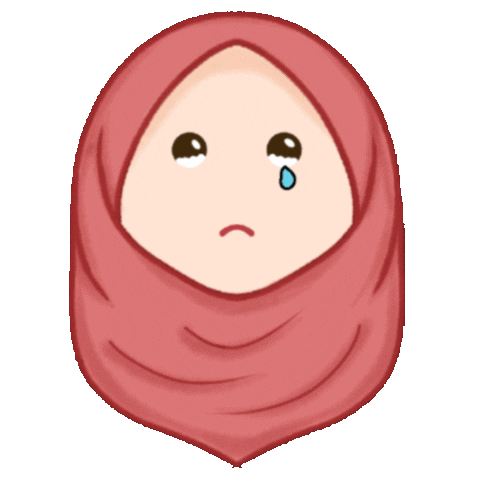 Sad Girl Sticker
