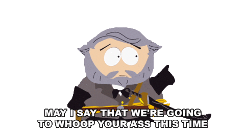 Whoop Your Ass S3E14 Sticker by South Park