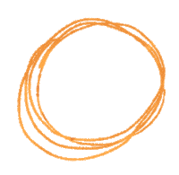 kapebeans here circle attention path Sticker