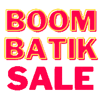 Fashion Sale Sticker by YeoMama Batik