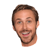 ryan-gosling babe STICKER by imoji