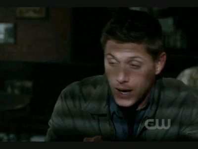 frustrated dean winchester GIF