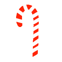 Zuckerstange Sticker by Juwel-lettering