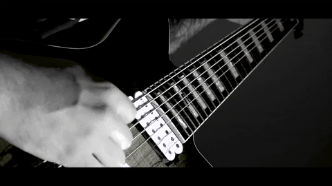 abaena giphyupload guitar metal metalcore GIF