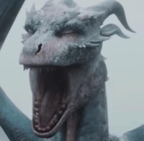 LukeSnywalker giphyupload dragon roaring growling GIF