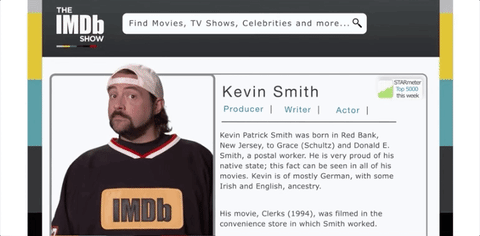 kevin smith GIF by IMDb