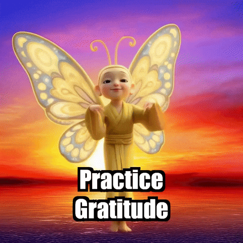 Joy Gratitude GIF by BuddhaFlyJourney
