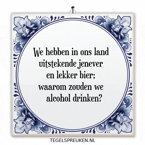 Bier Nl GIF by Tegelspreuken.nl
