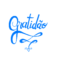 Lettering Gratidao Sticker