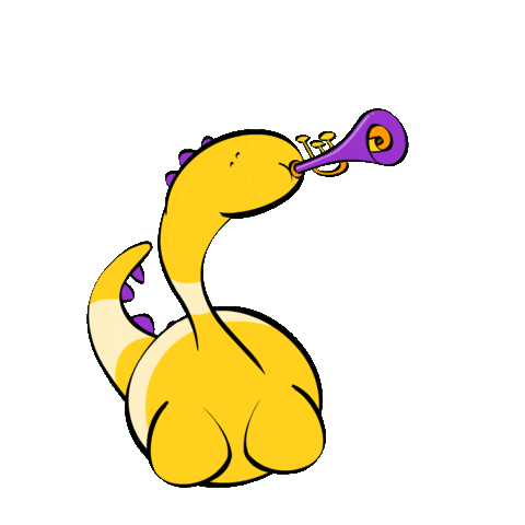 Youtube Dino Sticker by Jacarelvis