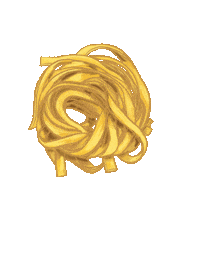 Pasta Sticker by Bianca Bosso