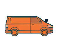 EvoGo van new car car rental test drive Sticker