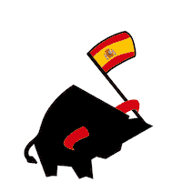 Flag Spain Sticker by PREFA