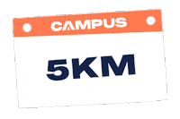 Race Marathon Sticker by Campus Running Addict