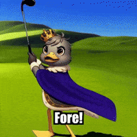 Golf Fore GIF by sirduckbeth