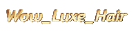 wowluxehair wowluxehair Sticker
