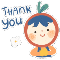 Happy Thank U Sticker