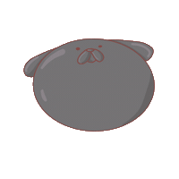 Puppy Pug Sticker