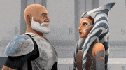 Tv Show Hug GIF by Star Wars