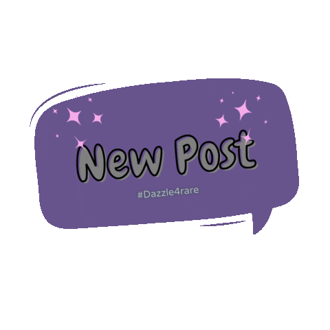 New Post Sticker by Dazzle4Rare