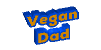 Vegan Dad Sticker by Aquafaba Test Kitchen