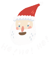 Santa Hoho Sticker by Miss NoProblem