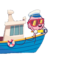 Crypto Sea Sticker by BigBrains