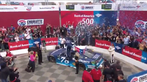 excited kyle busch GIF by NASCAR