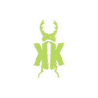 wakken green deportistas escarabajo wakken Sticker